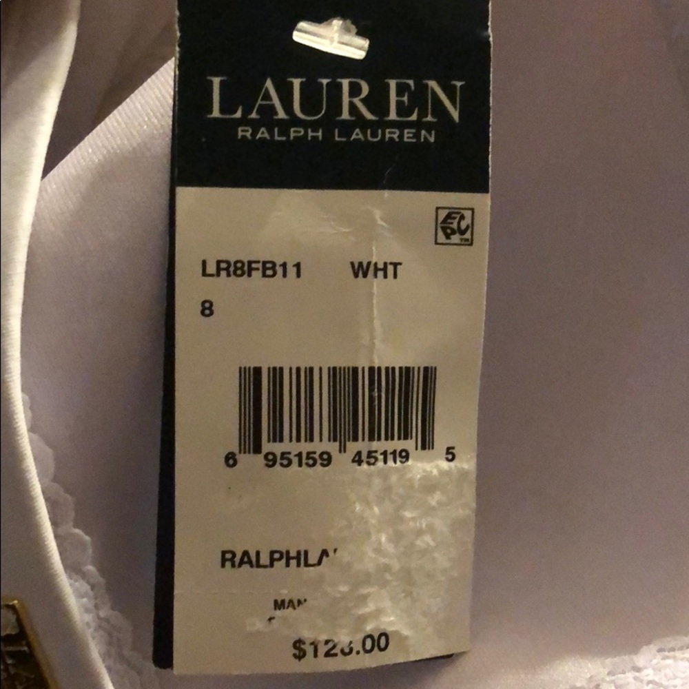 LAUREN Ralph Lauren Beaded Halter One Piece Suit - Picture 5 of 6